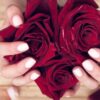 Romantic pink nails for your Valentine